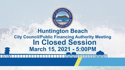 Navigate to 03/15/21 City Council Meeting - Study Session