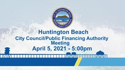 Navigate to 04/05/21 City Council Meeting - Part A