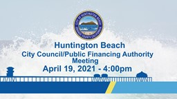 Navigate to 04/19/21 City Council Meeting - Part A